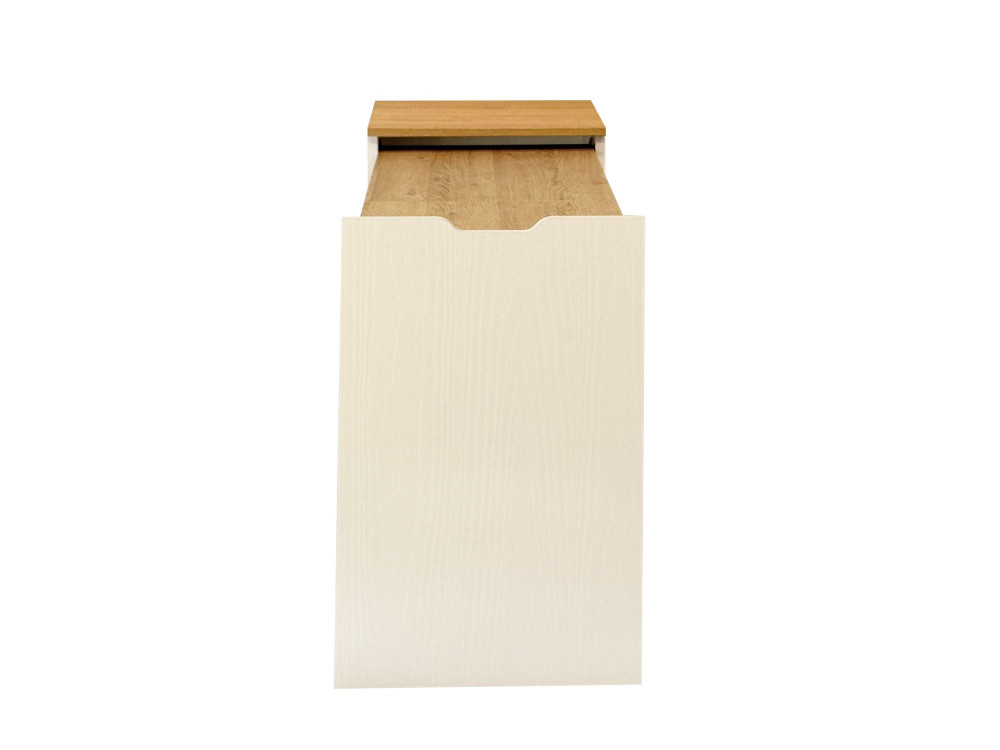 Modulo" houten bureau - 97 x 47 x 75 cm - Beige