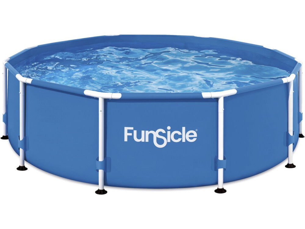 Rond buiszwembad "Auria" - 305 x 76 cm - Blauw