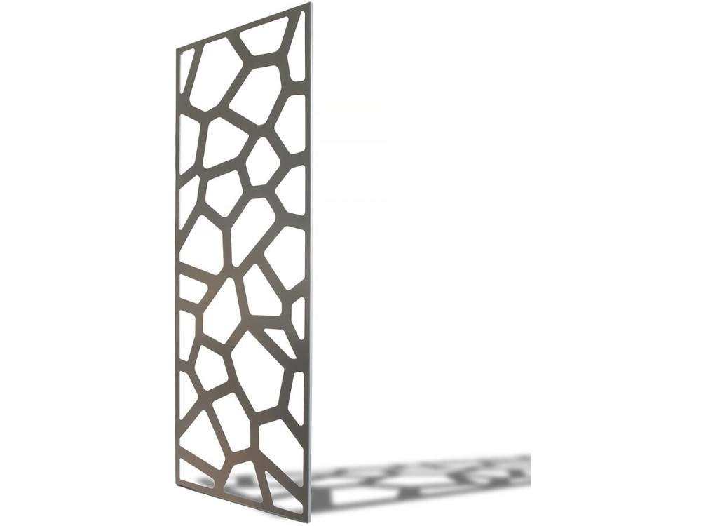 Decoratief paneel - "Stone" - Set van 4 - 0,60 x 1,50 m - Taupe