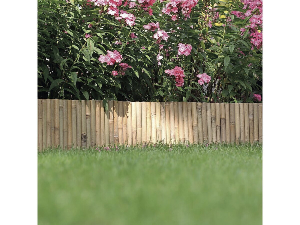 Border - "Bamboe Border" - Set van 6 - 0.35 x 1.00 m - Beige