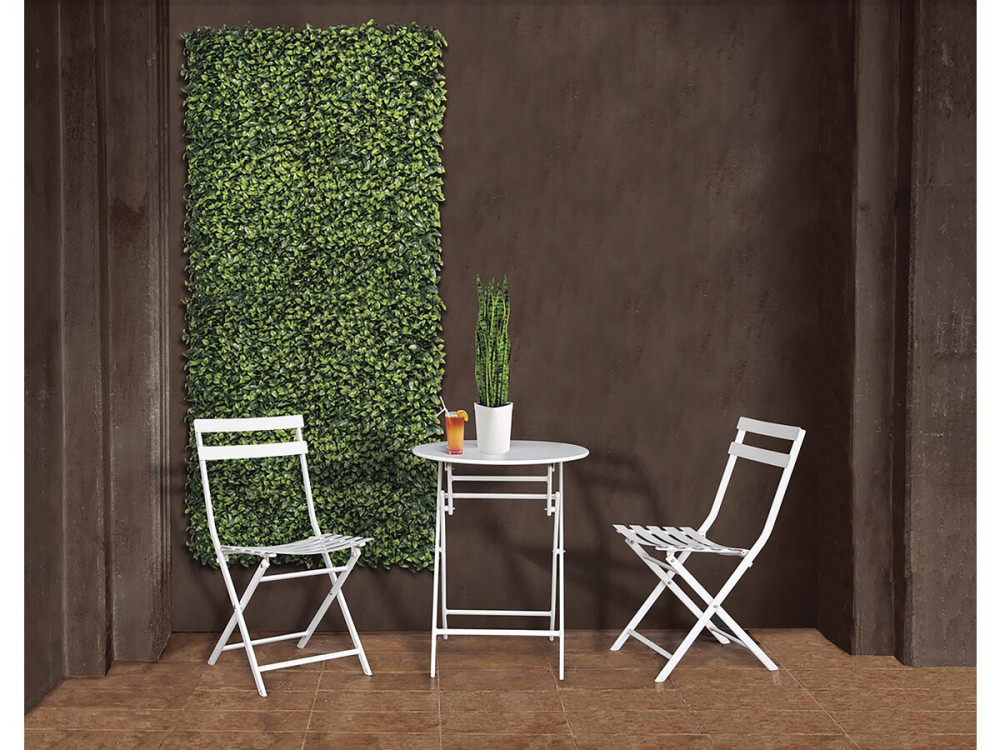 Graspaneel - "Vertical Lauro" - Set van 6 - 1,00 x 1,00 m - Groen