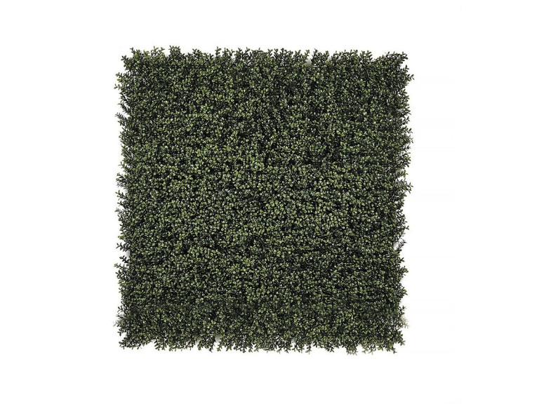 Verticaal Buxus" plantenpaneel - Set van 4 - 1,00 x 1,00 m - Groen