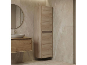 Badkamerkast "Side 40" - 40 x 27 x 138 cm - Eiken 2