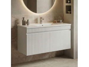 Wastafelmeubel "Tivoli 100" - 100 x 45 x 57 cm - Matwit 2