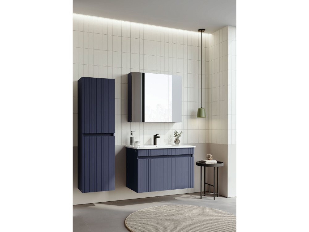 Badkamerkast "Tivoli 40" -  cm - Mat marineblauw