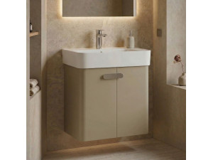 Wastafelmeubel "Orbit 55" - 55 x 38 x 62 cm - Mink 2