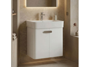 Wastafelmeubel "Orbit 55" - 55 x 38 x 62 cm - Wit 2