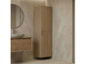 Badkamerkast "Purus Desna 40" - 40 x 32 x 138 cm - Sonomo Oak 2