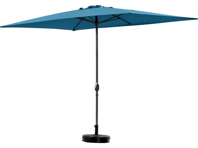 Parasol tuin tuinparasol "Sol 2" - Rechthoekig - 2 x 3 m - Blauw