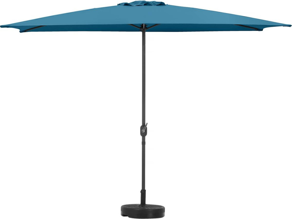 Parasol tuin tuinparasol "Sol 2" - Rechthoekig - 2 x 3 m - Blauw