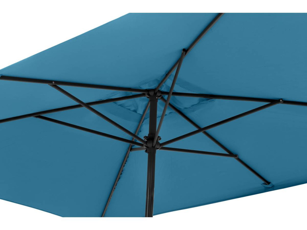 Parasol tuin tuinparasol "Sol 2" - Rechthoekig - 2 x 3 m - Blauw