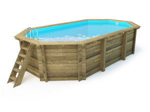 Houten zwembad "Palma 145" - 7,57 x 4,07 x 1,44 m 2