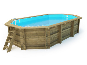 Houten zwembad "Florida 145" - 657 x 457 x 145 cm 2