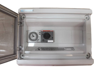 Panorama" filterbedieningspaneel - 1 pomp - 2 spots 600 VA - 1 boosterpomp - 15 x 28 x 39 cm 2
