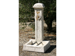 Fontein "Longchamp" - 0,50 x 0,47 x 1,03 m 2
