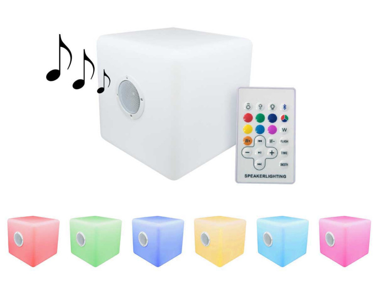 Cuba 1" Bluetooth LED tuinlamp - 40 x 40 cm