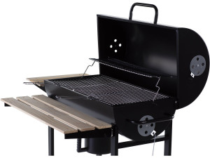 Barbecue XXL houtskool BBQ "King" - 95 x 63 x 105 cm - Zwart 2