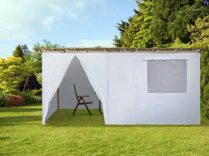 Houten Sukkah 3 x 5 m met stof - Kosher lemaehadrin - Skhah Niet inbegrepen 2