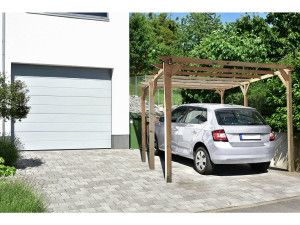 Carport hout "Solar II" 3 x 5 x 2,4 m 2