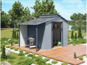 Set van 2 flexibele plug &amp; play zonnepanelen - 400W "Urban center" - Zwart 2