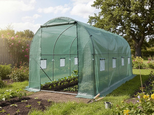"Lys" Tuintunnelkas - 9 m² - 130g - Groen 2