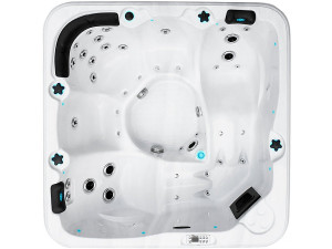Spa " Relax " - 3 plaatsen + 2 ligplaatsen - 2.04 x 2.04 x 0.85 m 2
