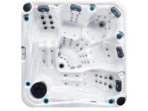 Spa "Devotion" - 3 semi-ligplaatsen + 2 ligplaatsen - 2.13 x 2.13 x 0.91 m 2