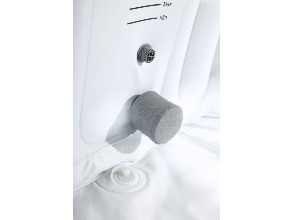 Leuke PVC Opblaasbare Spa - 6 plaatsen - Bruin/Creme