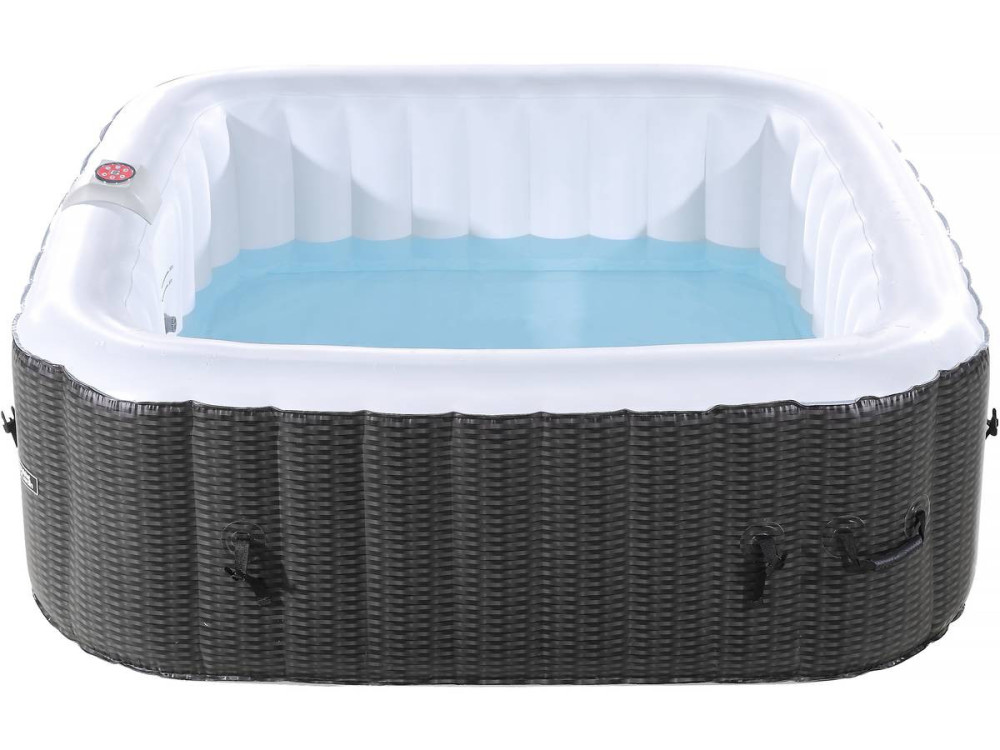 Leuke PVC Opblaasbare Spa - 6 plaatsen - Bruin/Creme