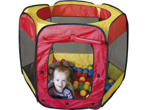 Ballenbak tent met 100 ballen 2