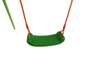 Tuinschommel metaal tuin schommel "Leo" - 1.96 m - 3 speeltoestellen 2