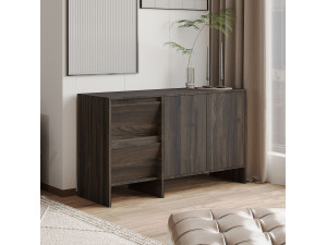 Houten dressoir Laris 130" - 130 x 44 x 82 cm - Bruin 2