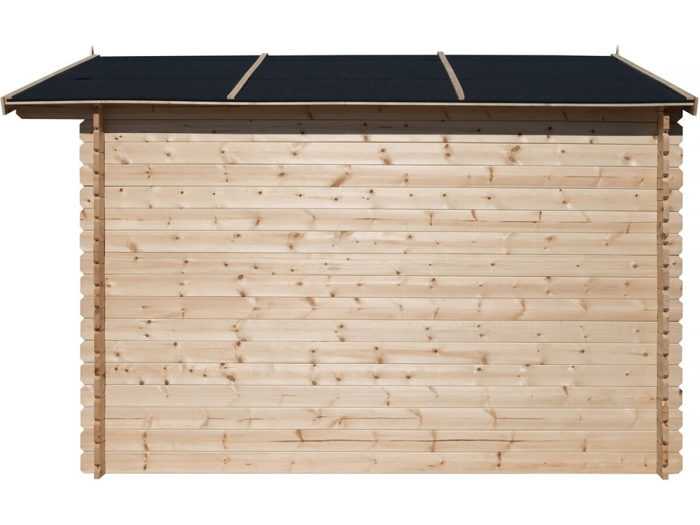 Tuinhuisje hout 9.4 m² "Lys" - 320 x 298 x 225 cm - 28 mm