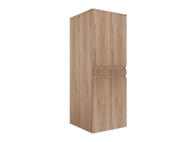 Wasmachineonderkast „Neve 70“ – 70 x 73 x 193 cm – eiken