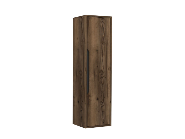 Badkamerkast "Galia 40" - 40 x 30 x 138 cm - Dark Walnut