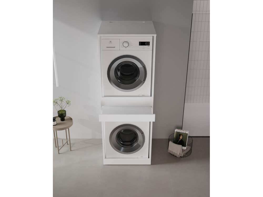 Wasmachineonderkast „Linfa 70“ - 70 x 73 x 193 cm - Matwit