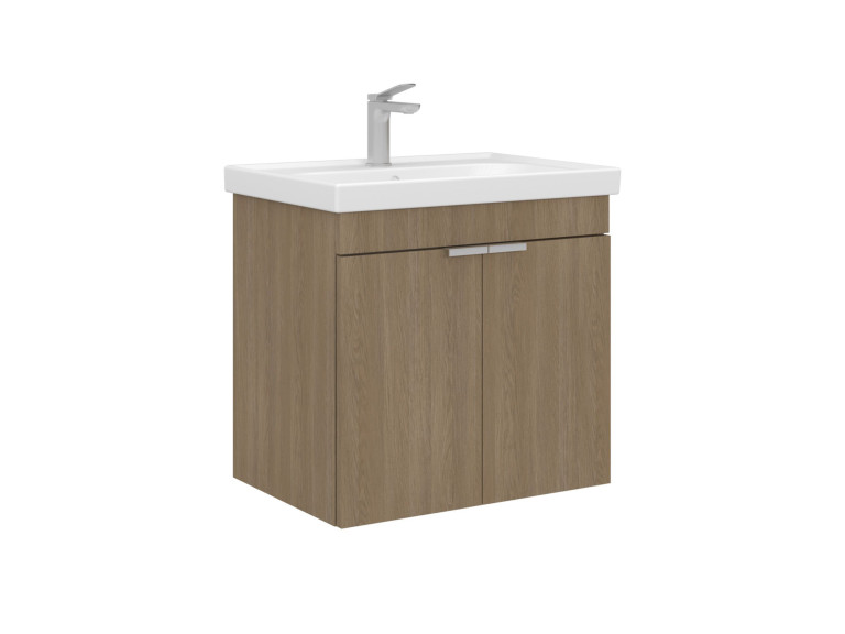 Wastafelmeubel "Desna 60" - 60 x 45 x 58 cm - Sonomo Oak