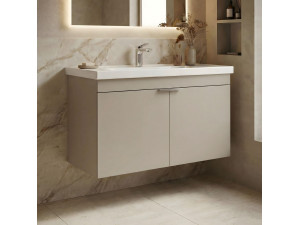 Wastafelmeubel "Desna 80" - 80 x 45 x 58 cm - Zandkleur 2