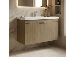 Wastafelkast "Desna 80" - 80 x 45 x 58 cm - Sonomo Oak 2