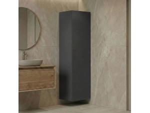 Badkamerkast "Ferla 30" - 30 x 25 x 100 cm - Mat antraciet 2