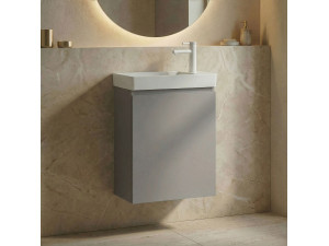 Wastafelmeubel "Ferla 40" - 40 x 22 x 50 cm - Matte Mink 2