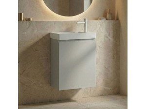 Wastafelmeubel "Ferla 40" - 40 x 22 x 50 cm - Matte Cashmere 2