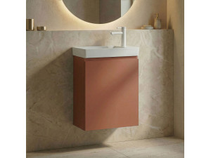 Wastafelmeubel "Ferla 40" - 40 x 22 x 50 cm - Matte Cinnamon 2
