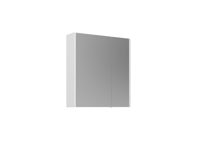 Badkamermeubel met spiegel "Arno 60" - 60 x 16 x 66 cm - Wit