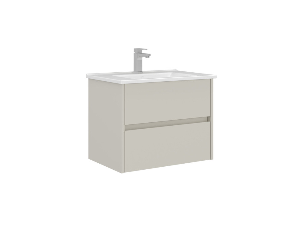 Wastafelmeubel "Arno 65" - 65 x 45 x 52 cm - Cashmere
