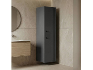 Badkamerkast "Bari 40" - 40 x 32 x 138 cm - Mat antraciet 2