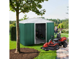 Tuinhuisje metaal "Rosas" - 4,07 m² - Groen 2
