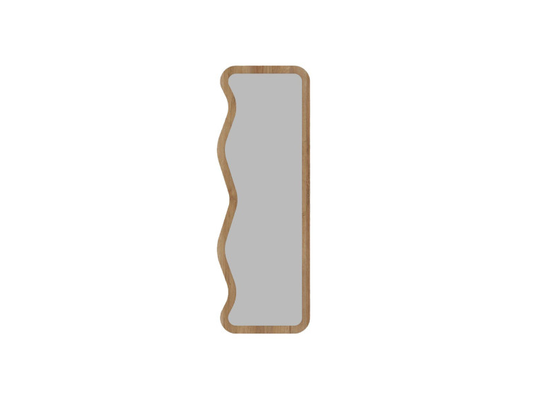 Houten spiegel "Asel" - 50 x 160 cm - Beige