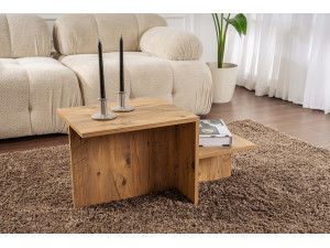 Houten salontafel "Harmony" 80 x 40 x 40 cm - Atlantic Pine 2