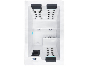 Spa "Serene 3" - 2 zitplaatsen + 1 ligplaats - 2.10 x 1.30 x 0.81 m 2